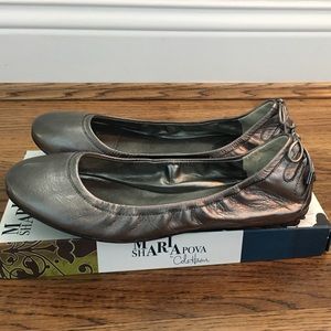 Cole Haan Metallic Ballet flats